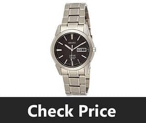 Seiko Mens SGG731 Titanium Silver Dial Watch review