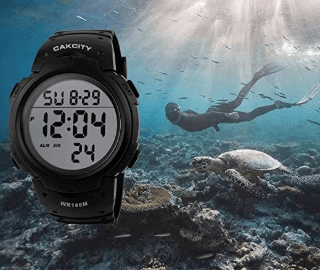 100 meter water resistant watch safe for swimming