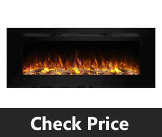 PuraFlame Alice Recessed Electric Fireplace review
