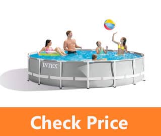 Intex 15 Foot x 42 Inch Prism Frame above Ground Swimming Pool